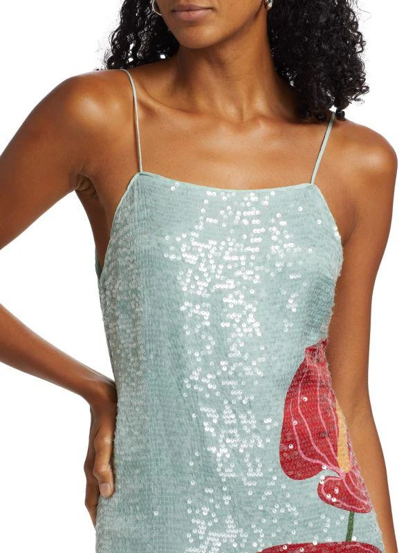 Shop Sequined Anthurium Slip Maxi Dress on Sale at BeyondStyle  Get 73%  Off Sequined Anthurium Slip Maxi Dress with Limited-Time Flash Deals,  Exclusive Discounts, and Special Offers. Enjoy Unbeatable Savings on