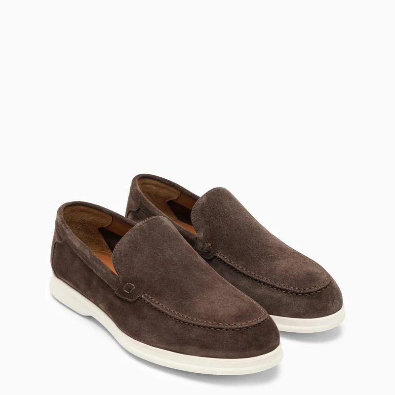 Doucal's Brown suede moccasin 3