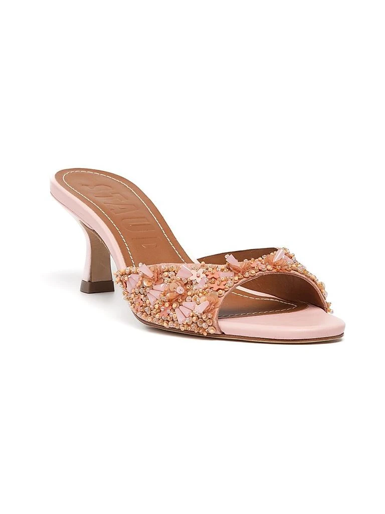 Staud Brigitte Embellished 55MM Mules 2