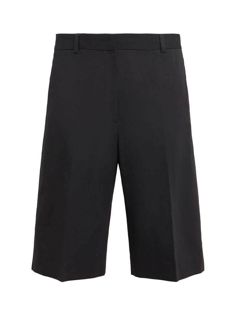 Totême Tailored Organic Cotton Blend Shorts