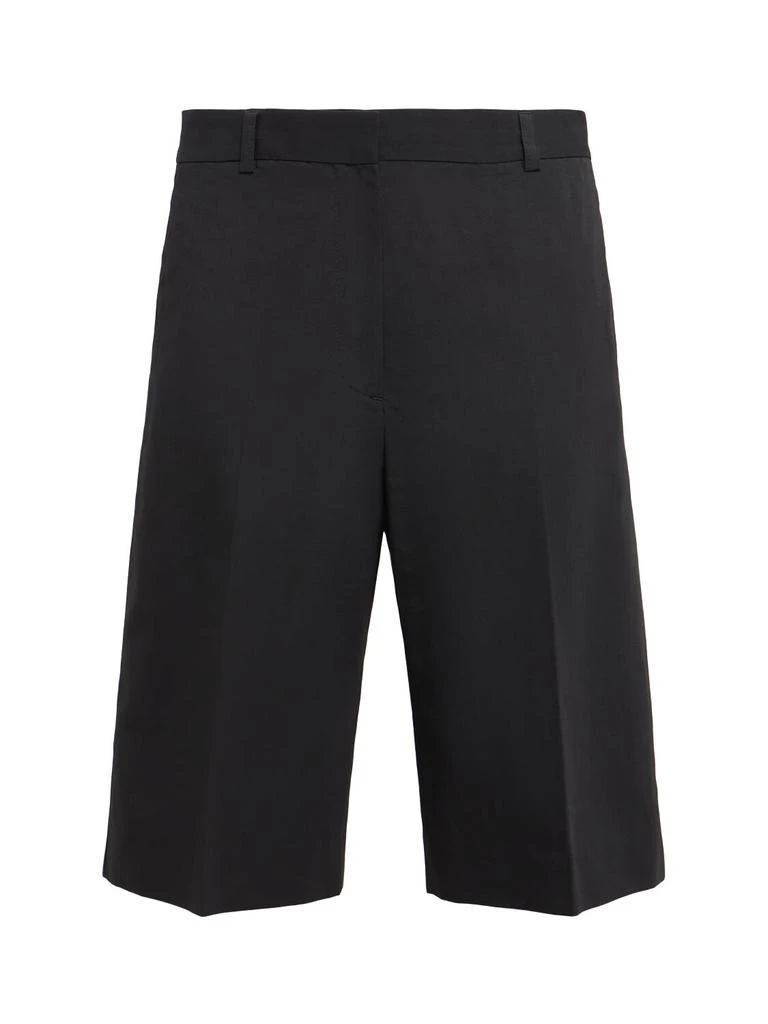 Totême Tailored Organic Cotton Blend Shorts 1