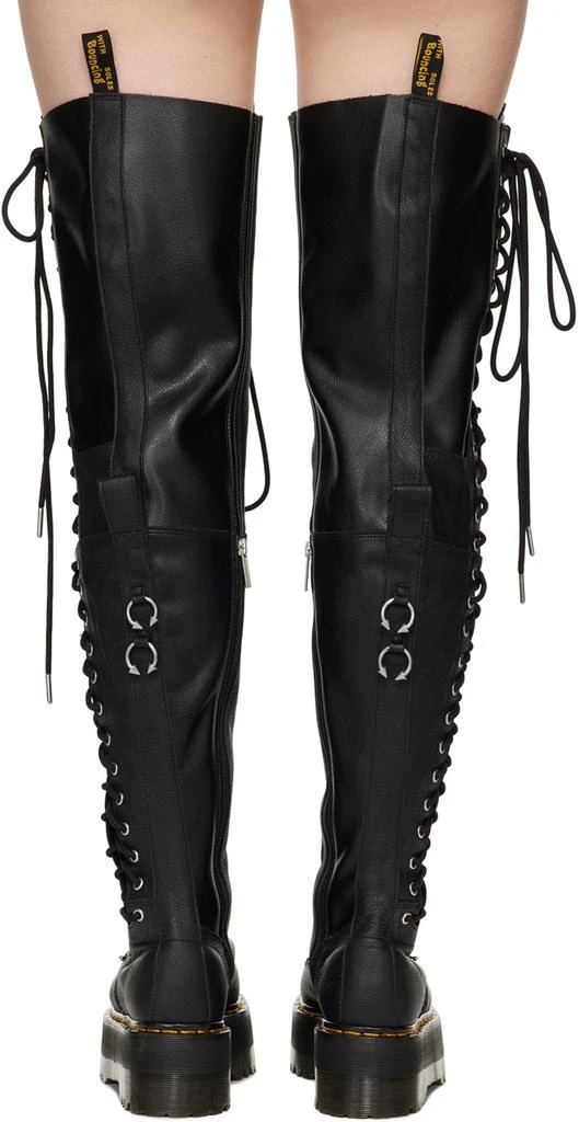 Dr. Martens Black 28-Eye Extreme Max Knee High Boots 2