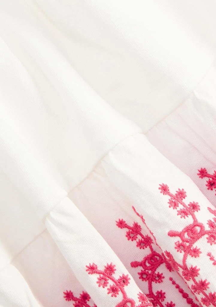 Ralph Lauren Baby Girls Eyelet Cotton Jersey Dress 
Bloomer 3