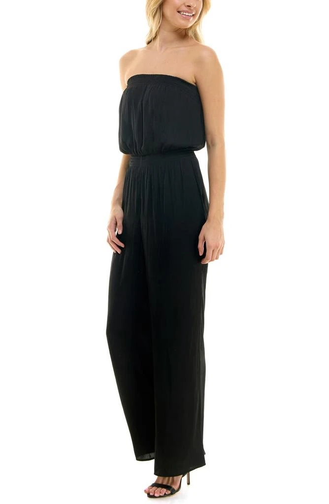 Socialite Strapless Smocked Jumpsuit 3
