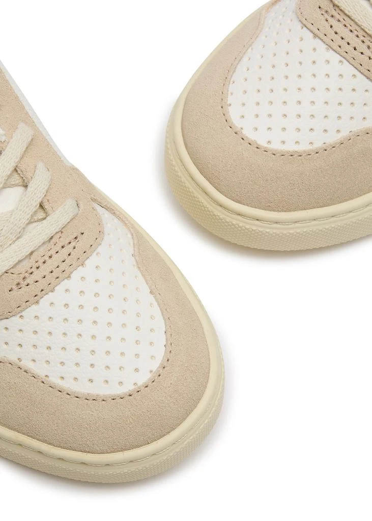 Veja KIDS V-10 panelled leather sneakers (IT28-IT35) 3
