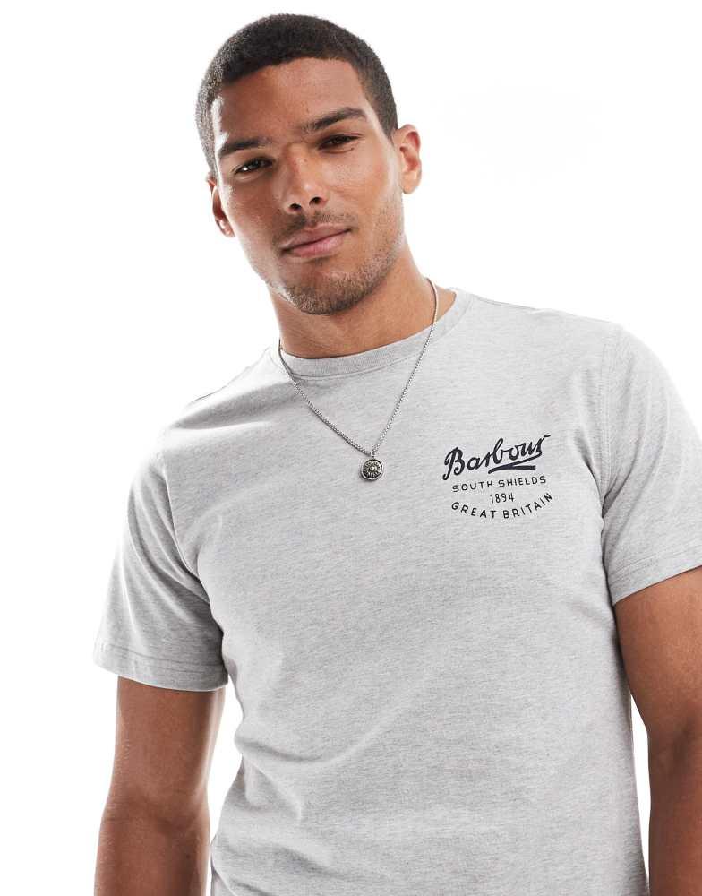 Barbour Barbour script graphic t-shirt