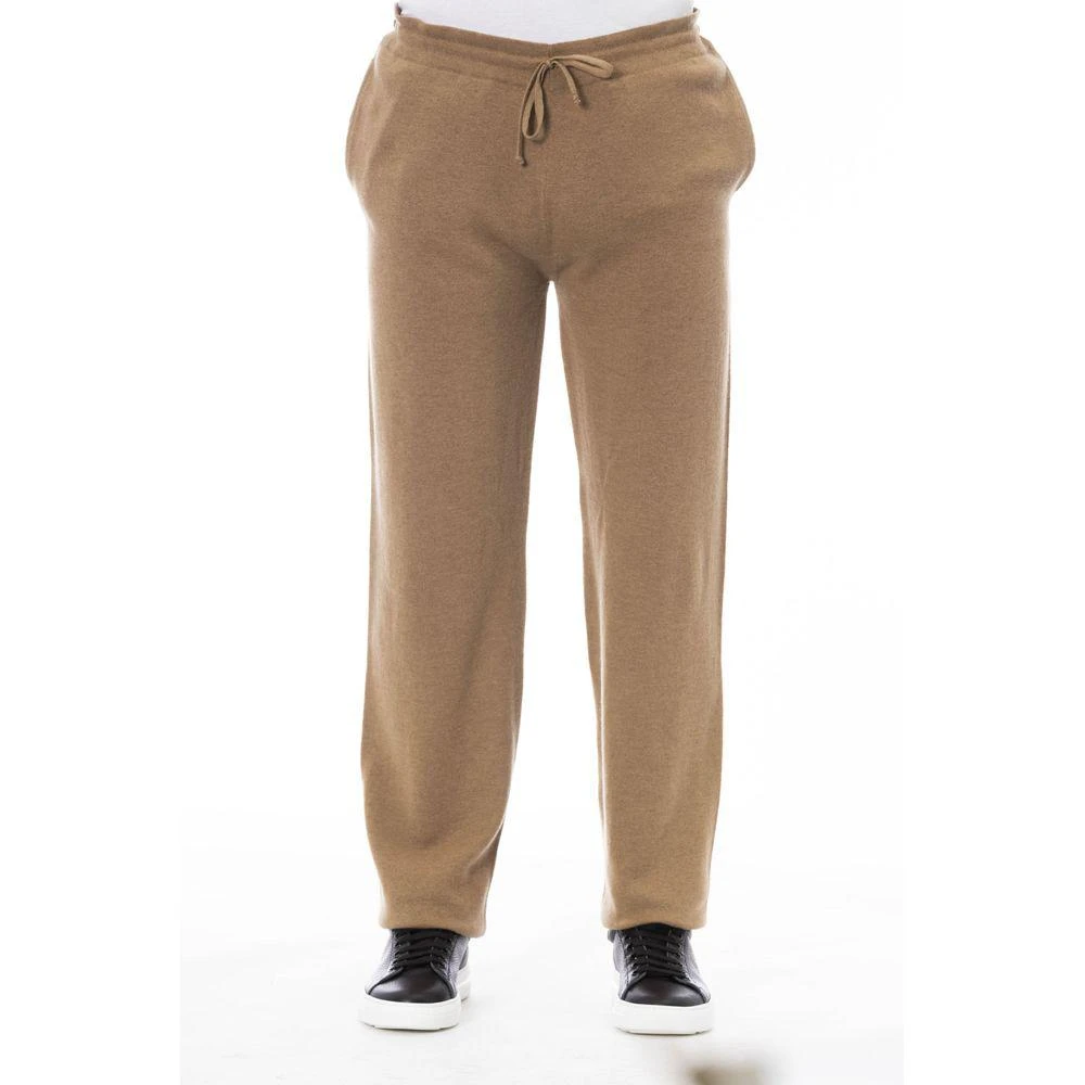 ALPHA STUDIO Alpha Studio Elegant  Drawstring Men's Trousers 1