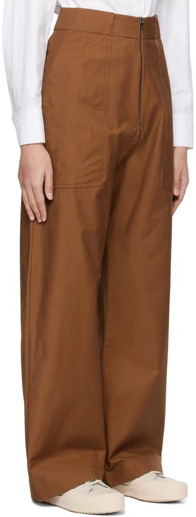 Studio Nicholson Brown Meyer Trousers 2