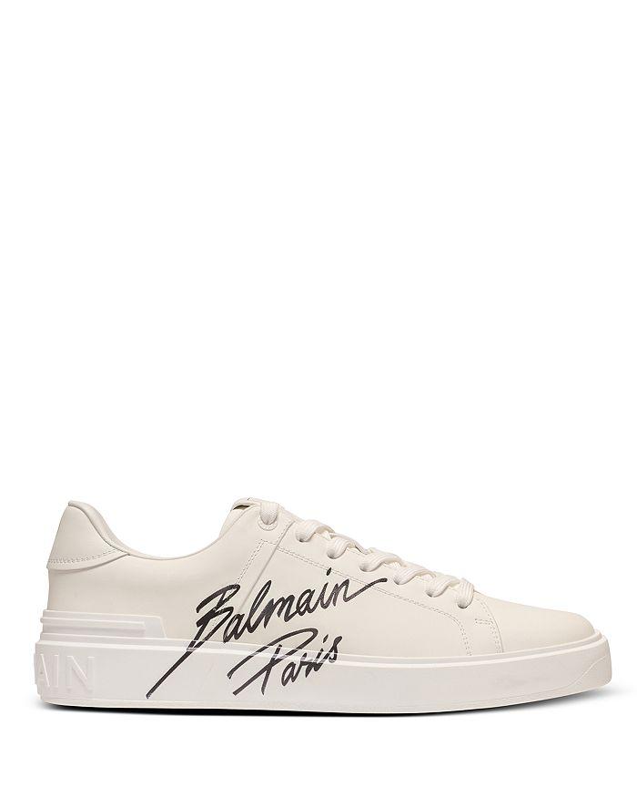 Balmain B-Dr4g0n Sneakers - Synthetic Leather - Beige