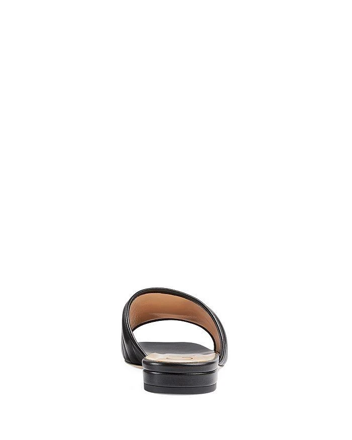 Gucci Women's Jolie Matelassé Double G Slide Sandals 5