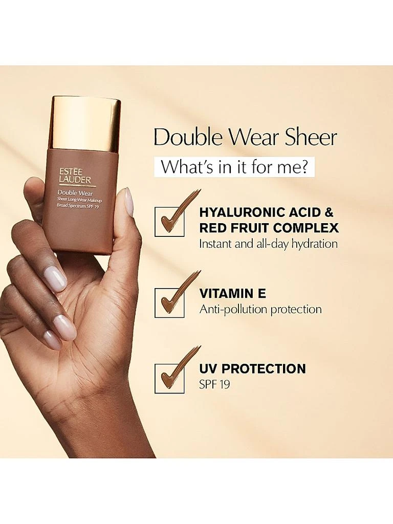 Estée Lauder Double Wear Sheer Long-Wear SPF 19 Foundation 5