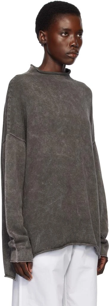 LAUREN MANOOGIAN Gray Fade Rollneck Sweater 2