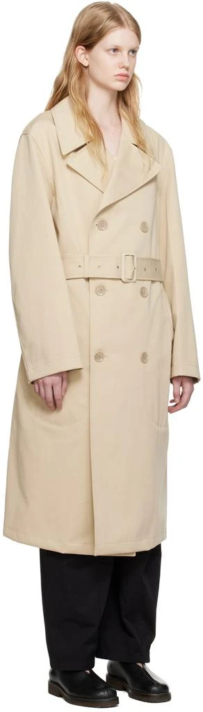LEMAIRE Beige Military Trench Coat 2