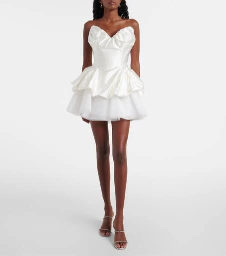 Vivienne Westwood Bridal Raven peplum satin corset 2
