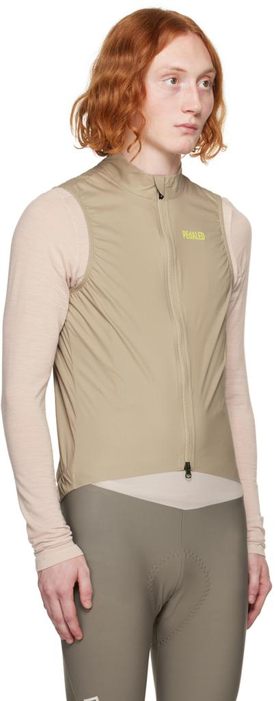 PEDALED Off-White Waterproof Vest