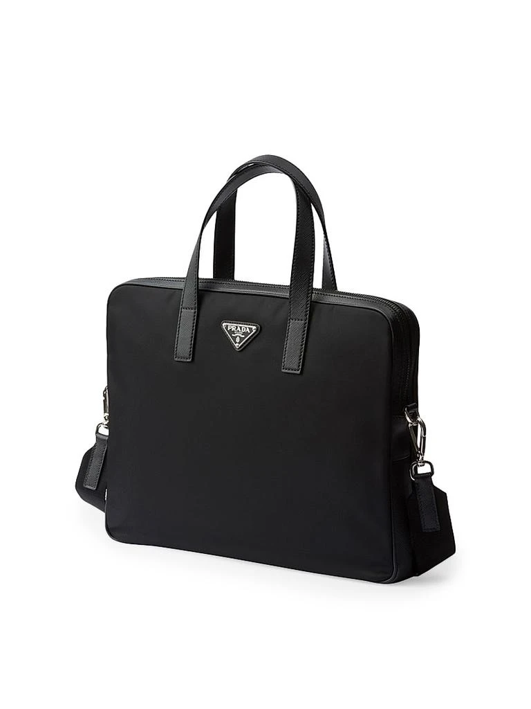 Prada Re-Nylon and Saffiano Leather Briefcase 2