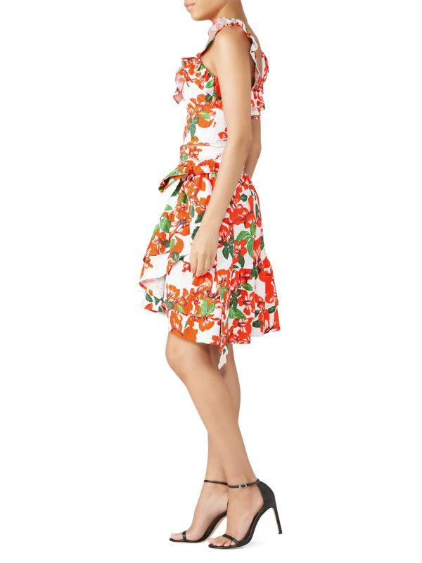 MARISSA WEBB Floral Midi Wrap Skirt 3