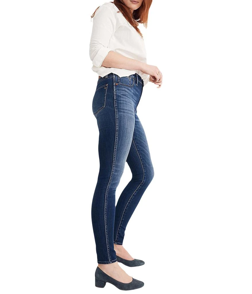 Madewell Tall 10" High-Rise Skinny Jeans in Danny Wash: TENCEL™ Denim Edition 1