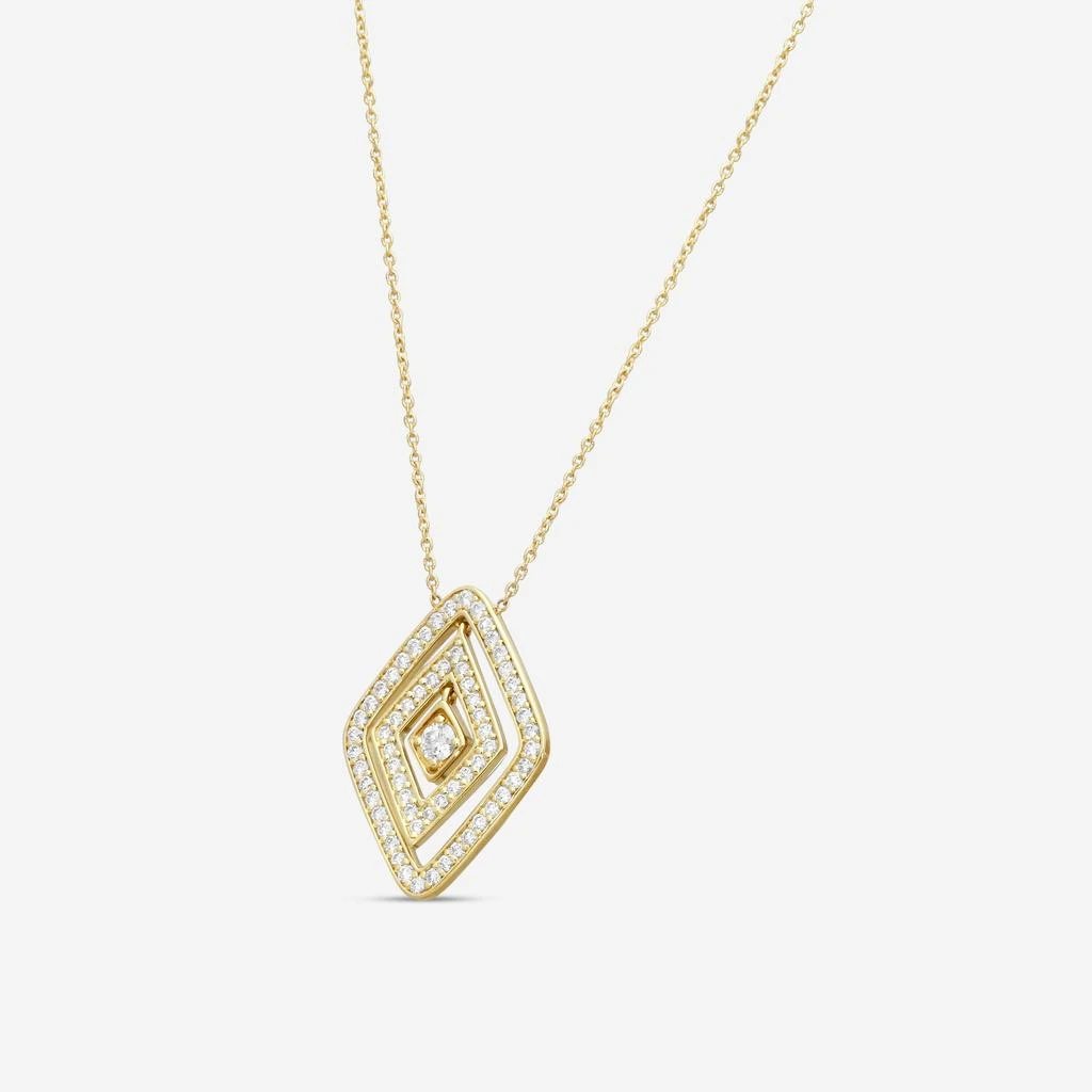 Roberto Coin Roberto Coin 18K Yellow Gold Diamond Pendant Necklace 111484AYCHX0-copy 2