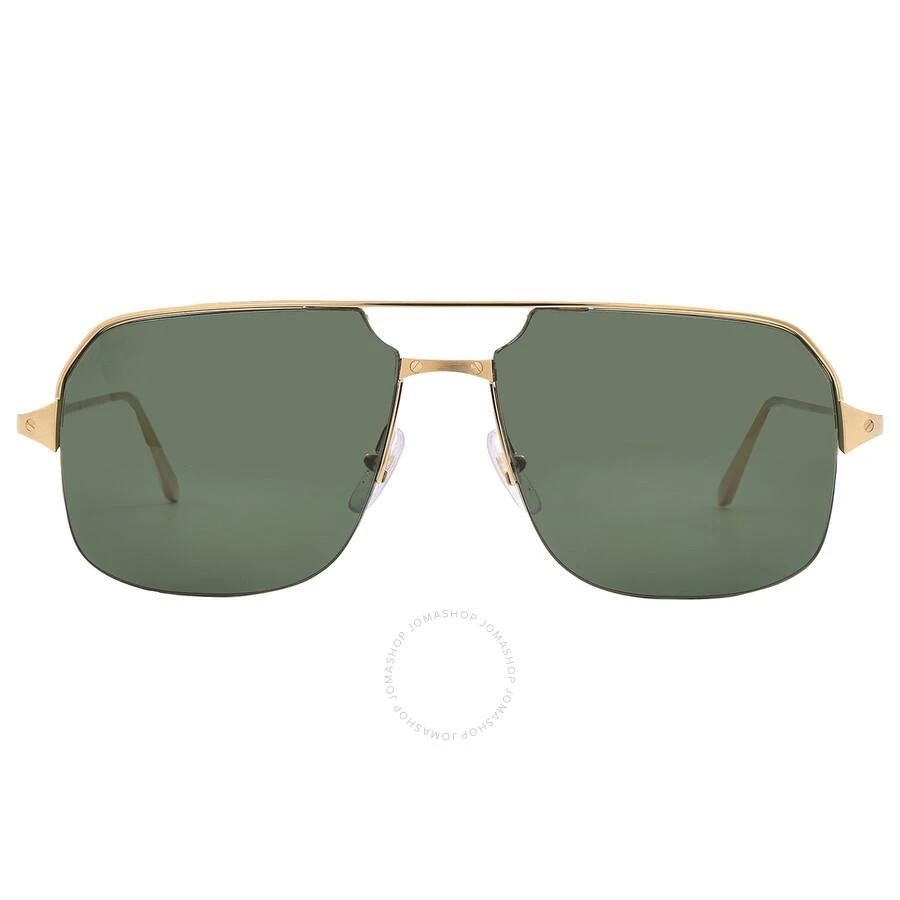 Cartier Green Navigator Men's Sunglasses CT0230S 002 59 1