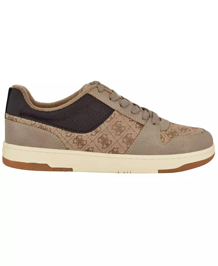 GUESS Men's Tryon Branded Lace Up Fashion Sneakers 2