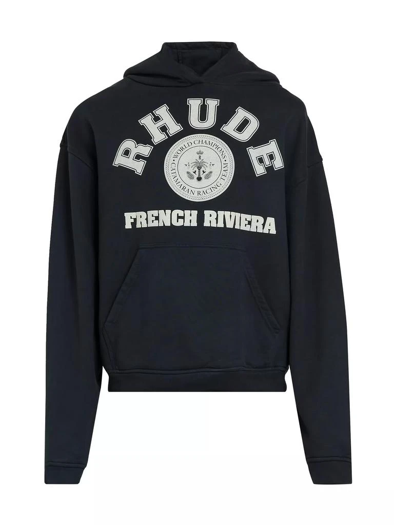 Rhude French Riviera Cotton Hoodie 1