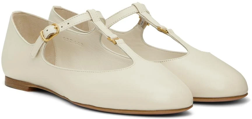 Chloé Off-White Marcie Ballerina Flats 4