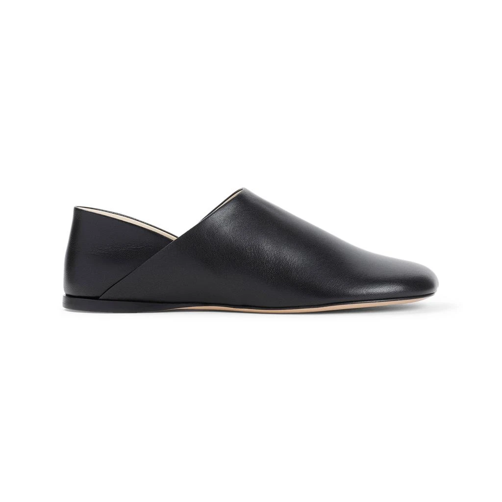 Loewe Black Toy Goat Skin Slippers 2