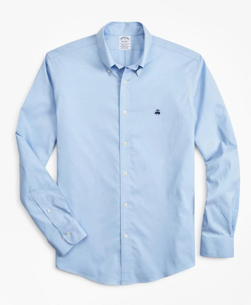 Brooks Brothers Stretch Regent Regular-Fit  Sport Shirt, Non-Iron 1