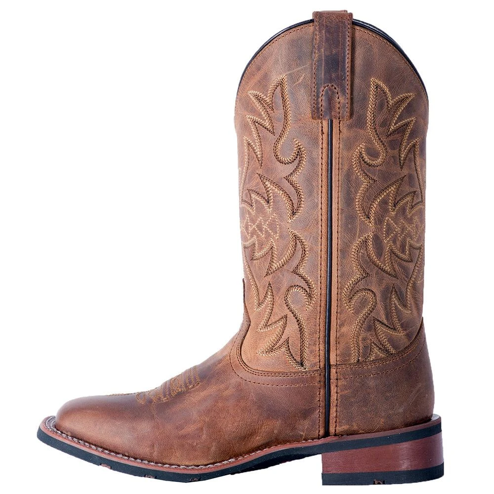Laredo Anita Embroidered Square Toe Cowboy Boots 4