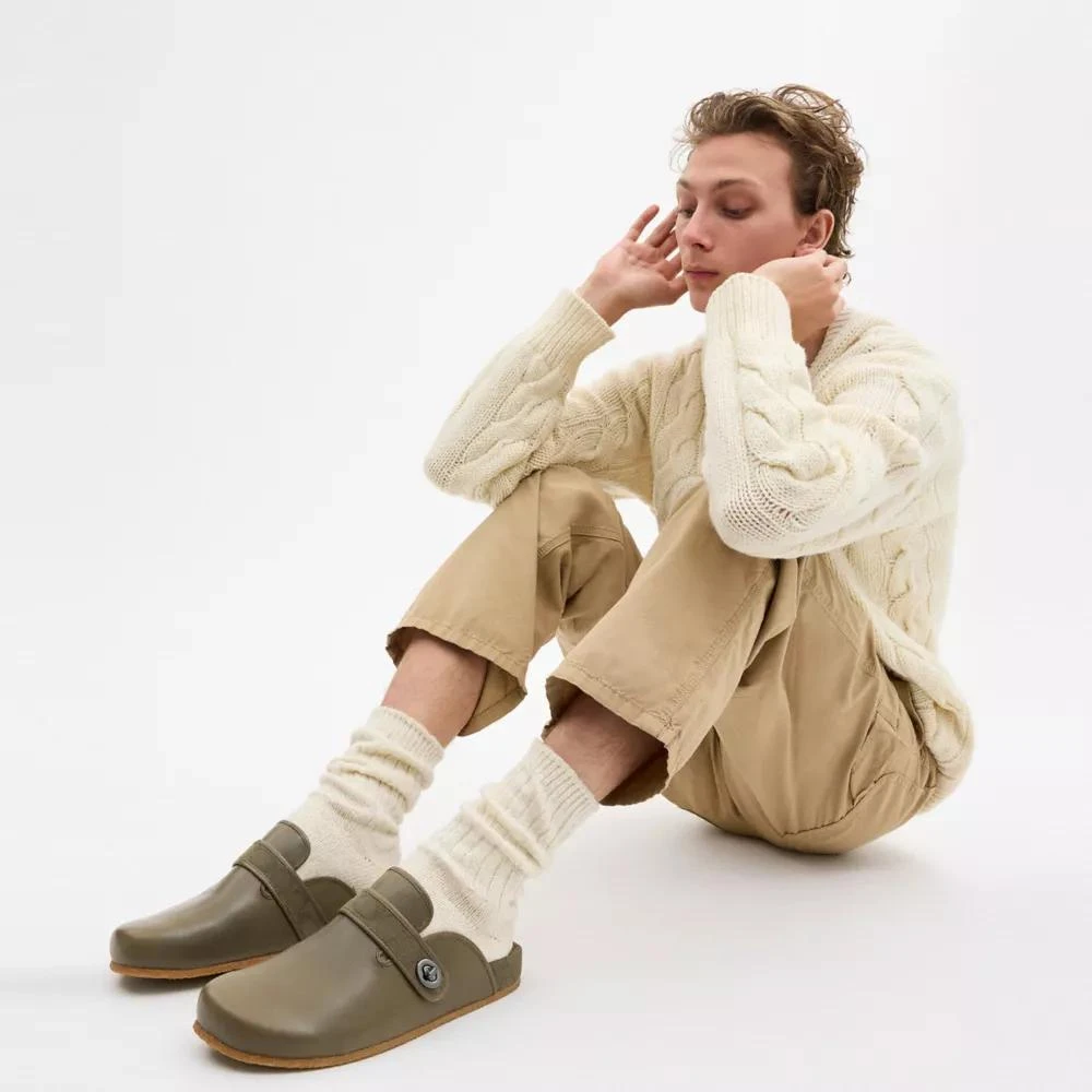 Coach Blake Clog With Signature Canvas Jacquard 5