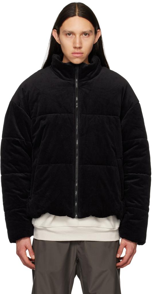 Alo Black Stage Puffer Jacket
