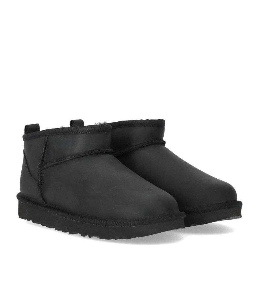 UGG UGG Classic Ultra Mini Leather Black Boot 2