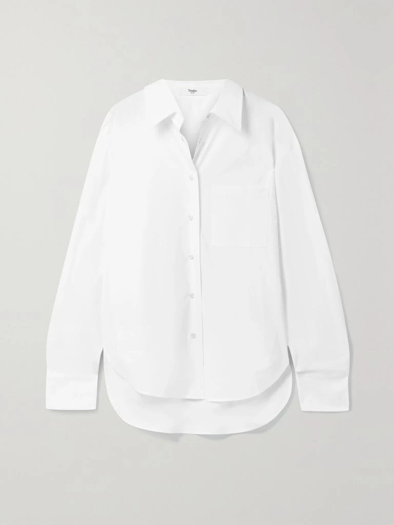 The Frankie Shop Lui 有机纯棉府绸衬衫 1