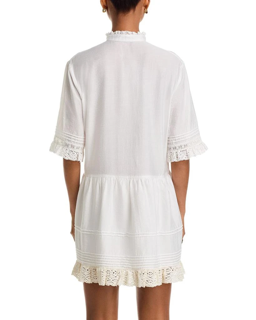 AQUA Cotton Mini Dress - Exclusive 4
