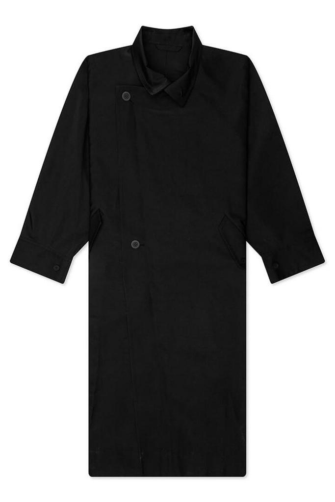Homme Plissé Issey Miyake Blank Straight Hem Coat – On Sale Now