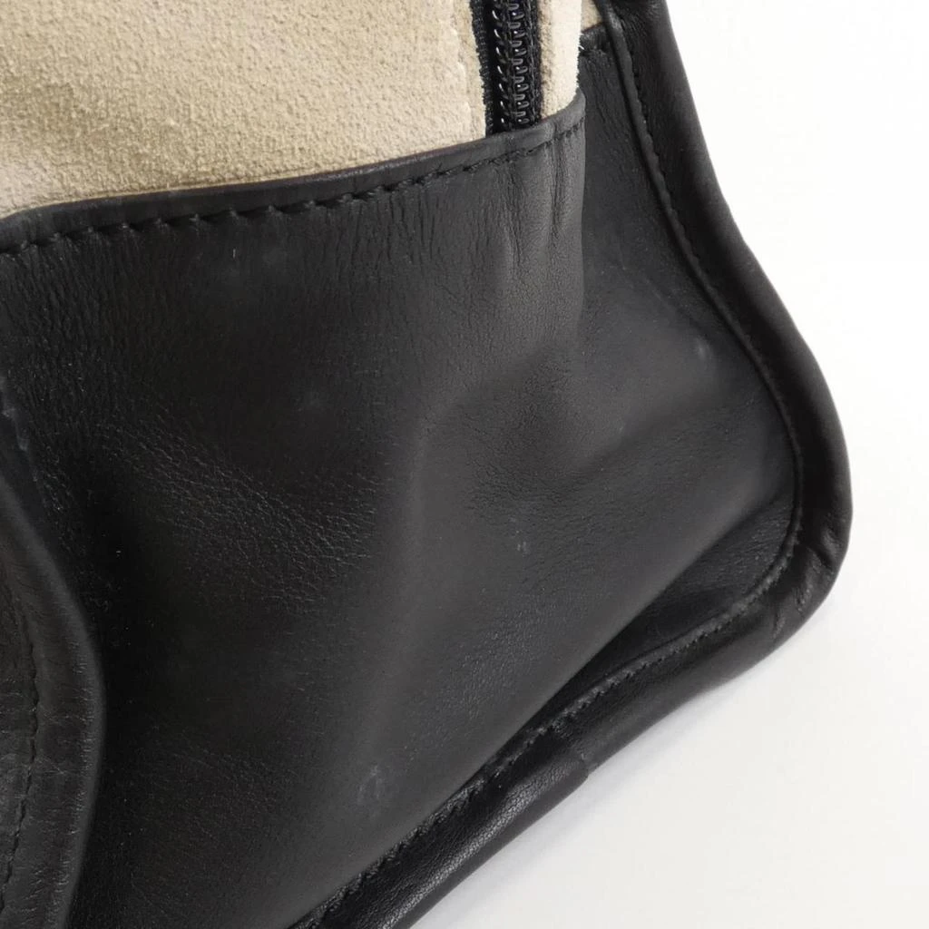 Loewe ivory Suede Leather Handbag (Pre-Owned) 5