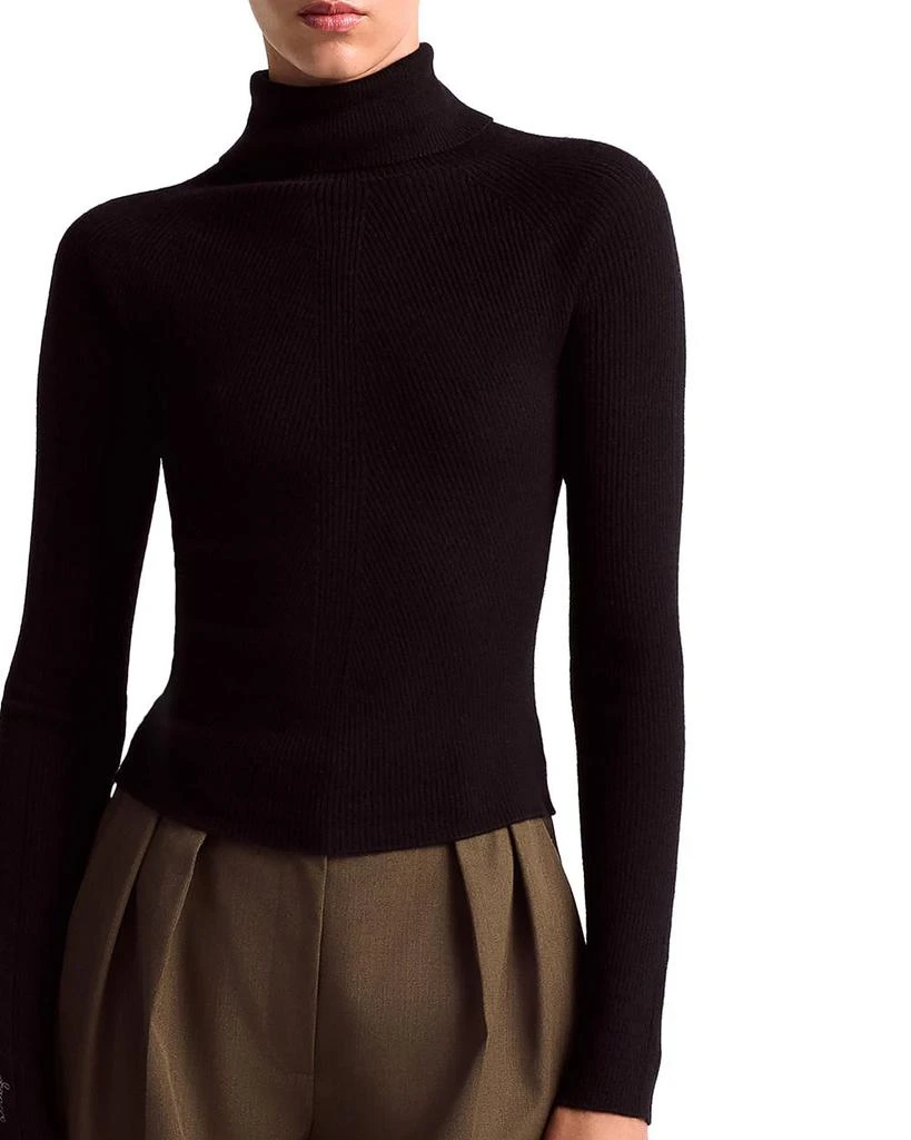 Altuzarra Demi Cashmere Ribbed Turtleneck Sweater 5