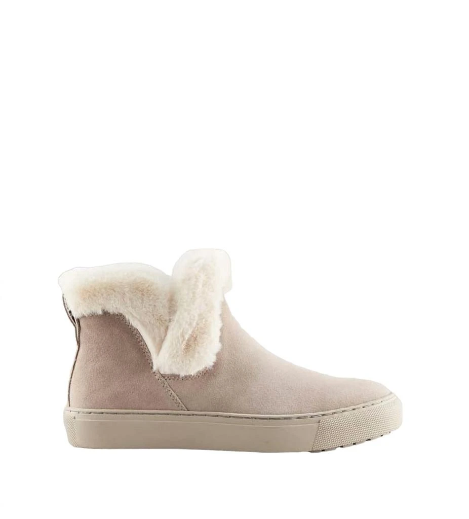 Cougar Women's Duffy Suede Waterproof Winter Sneaker In Mushroom 1