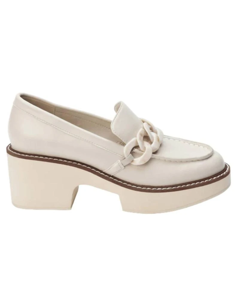 Matisse Louie Platform Loafer In Bone 2