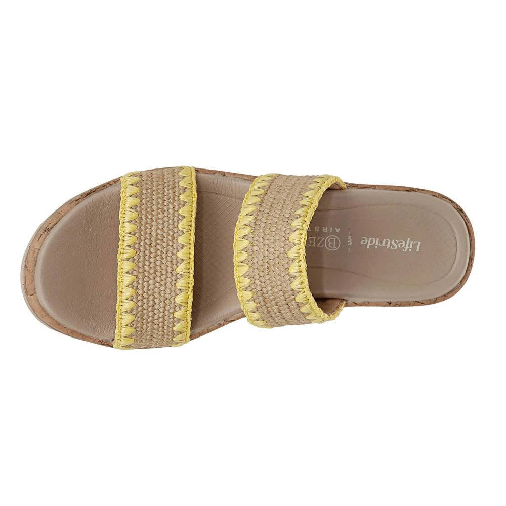 LifeStride Resort Wedge Slide Sandals 4