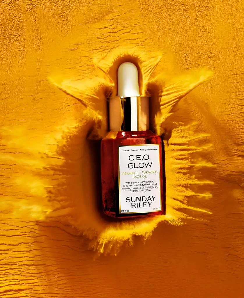 Sunday Riley C.E.O. Glow Vitamin C + Turmeric Face Oil, 0.5oz. 4