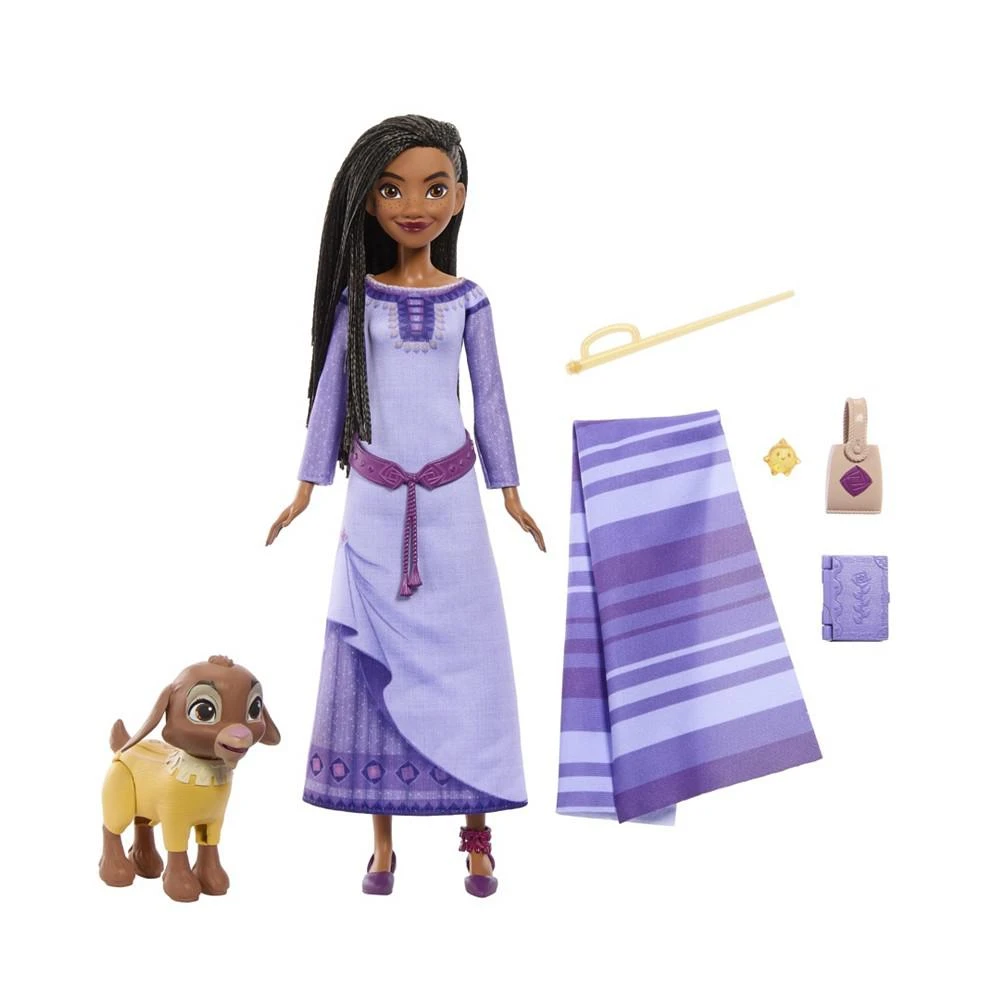 Wish Disney's Asha of Rosas Adventure Pack Fashion Doll, with Animal Friends and Accessories