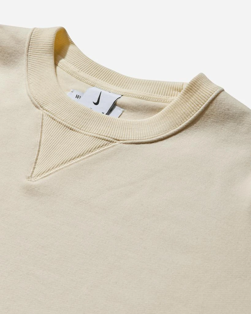 NIKE Men's Wool Classics Crewneck Sweatshirt Pure 3
