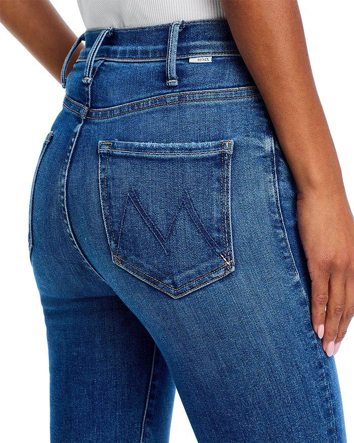 MOTHER The Hustler Frayed Ankle Jeans in Grasping At Straws 5