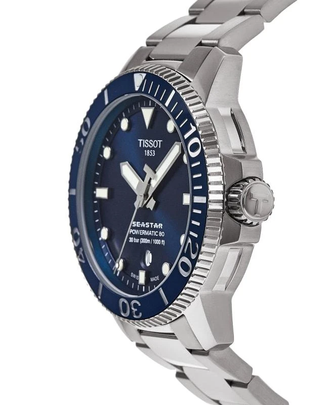 Tissot Tissot Seastar 1000 Automatic Blue Dial Stainless Steel Men's Watch T120.407.11.041.03 3
