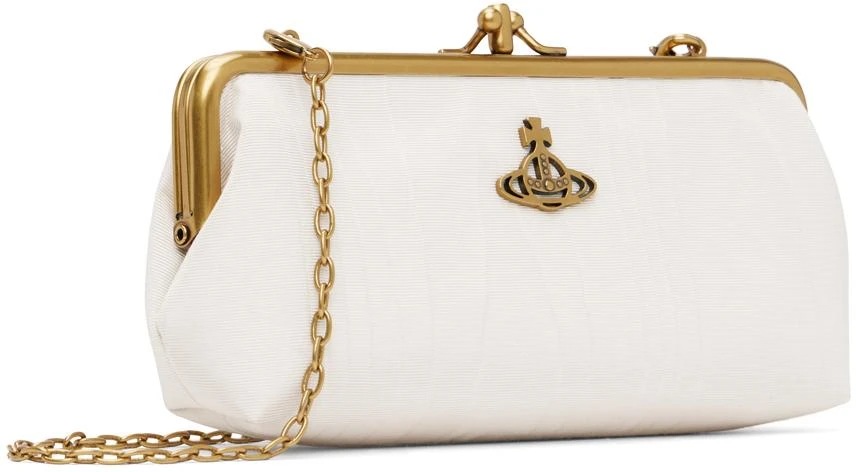 Vivienne Westwood Off-White DB Frame Chain Bag 2