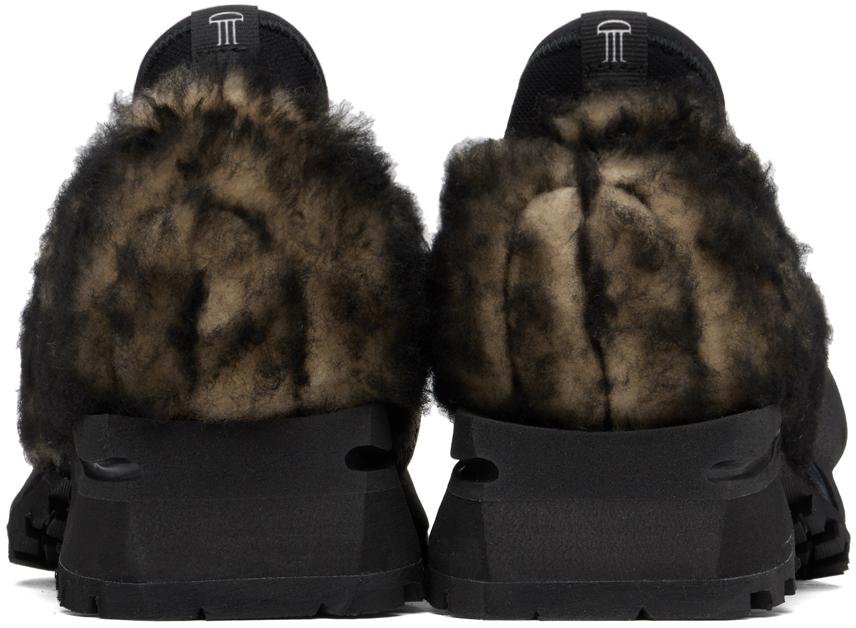 Demon Beige & Black Poyana Boots