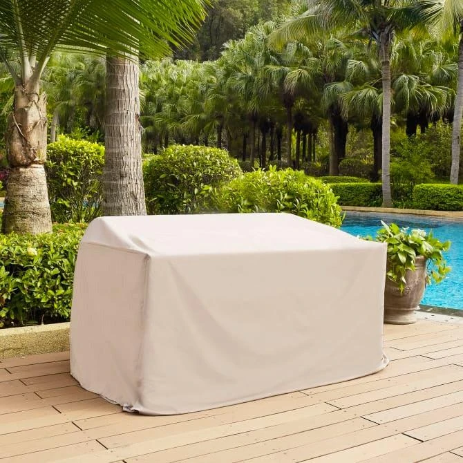Crosley Furniture Heavy-gauge Reinforced Vinyl Outdoor Loveseat Cover 2