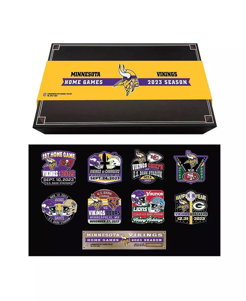Mojo Licensing Minnesota Vikings 2023-24 Game Day Pin Collector Set